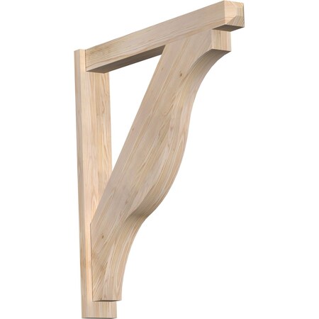 Ekena Millwork Funston Craftsman Smooth Outlooker, Douglas Fir, 5 1/2"W x 38"D x 42"H OUT06X38X42FST04SDF